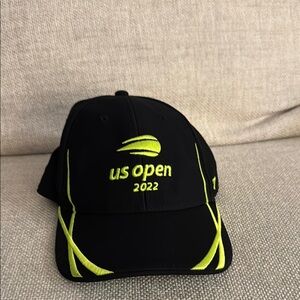 US Open 2022 Black and Yellow Cap